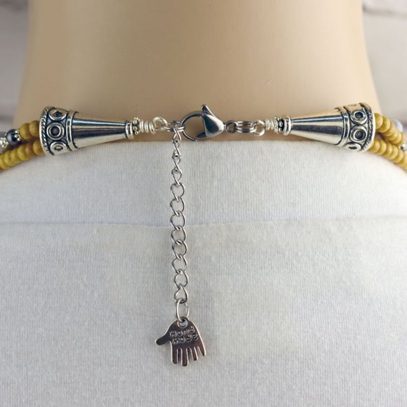 Crazy Lace Agate Necklace & Earring Set - Picture 3 of 4